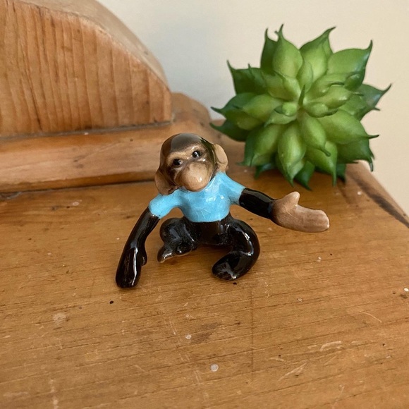 RARE Vintage Miniature Monkey Hagen Renaker Figurine - Picture 4 of 8